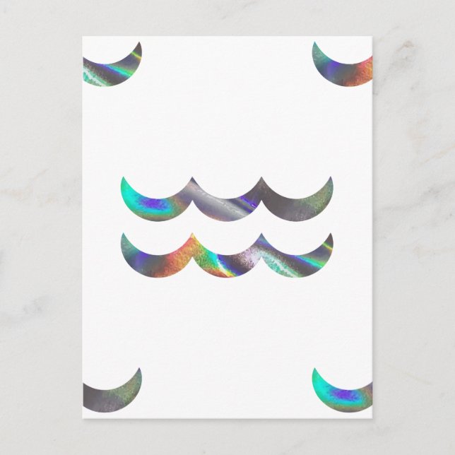 hologram Aquarius Postcard (Front)