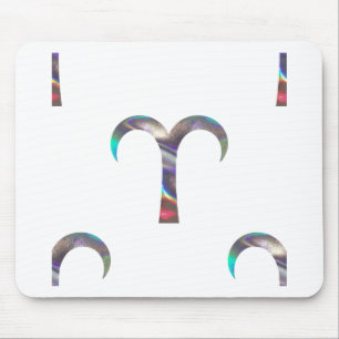 hologram Aries Mouse Pad