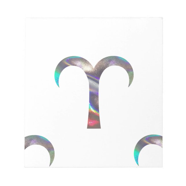 hologram Aries Notepad (Front)