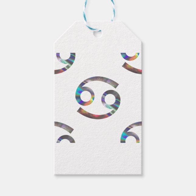 hologram Cancer Gift Tags (Front)