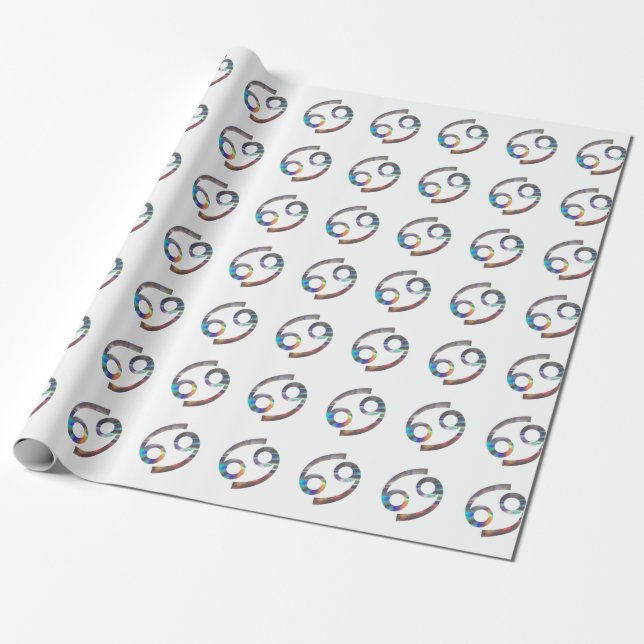 hologram Cancer Wrapping Paper (Unrolled)