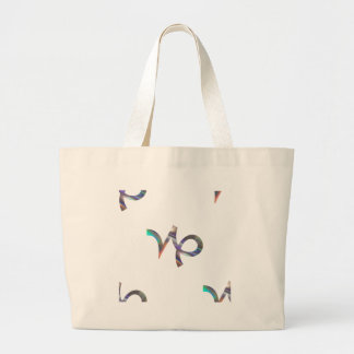 hologram Capricorn Large Tote Bag