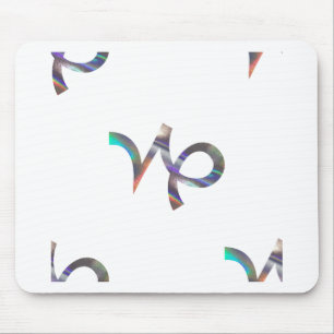 hologram Capricorn Mouse Pad