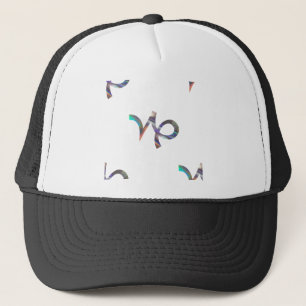 hologram Capricorn Trucker Hat