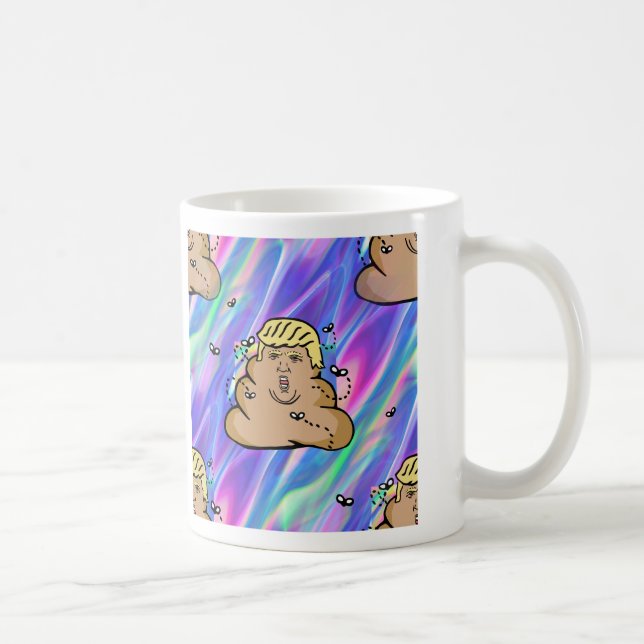 hologram dump trump coffee mug (Right)