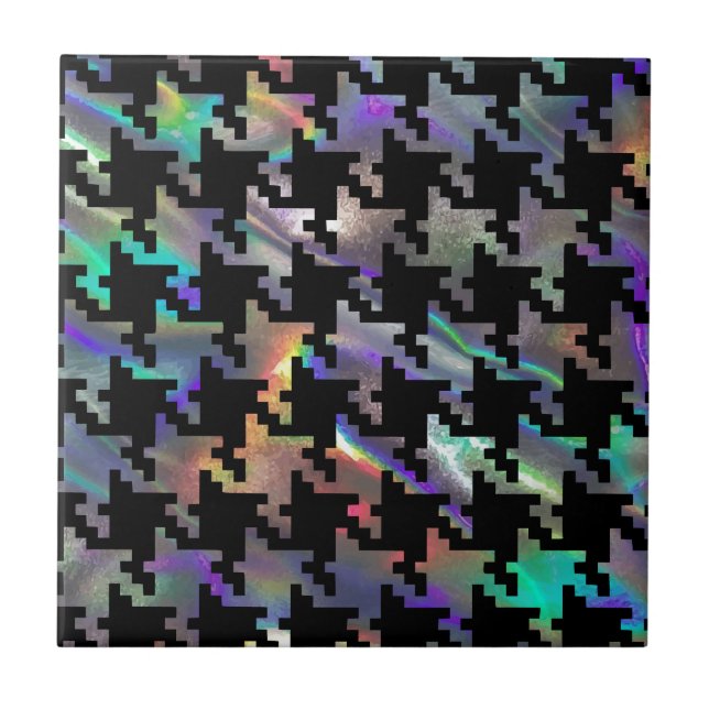 hologram houndstooth tile (Front)