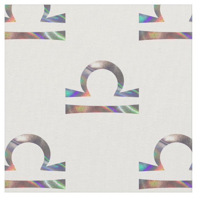 hologram libra fabric (Close Up)