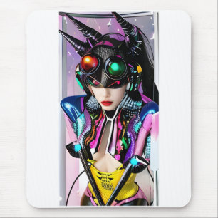 Hologram of Her Love Mouse Pad