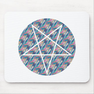 hologram pentagram mouse pad