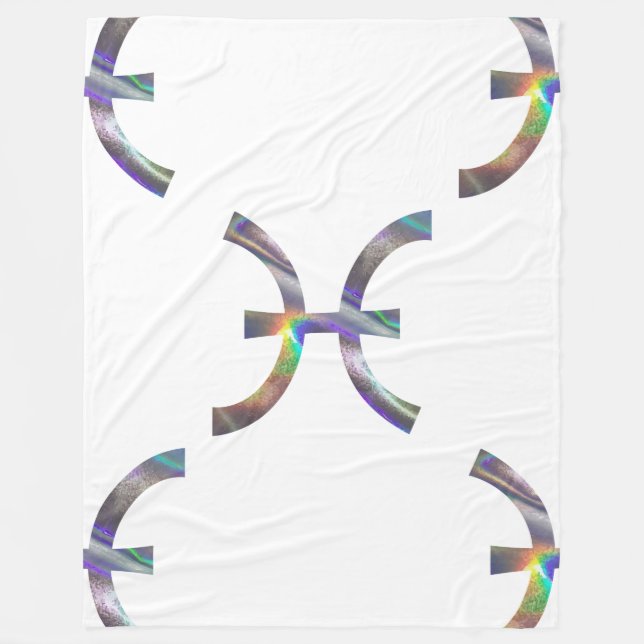 hologram pisces blanket (Front)