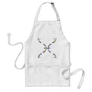 hologram Pisces Standard Apron