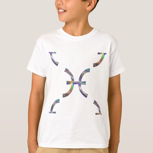 hologram Pisces T-Shirt (Front)