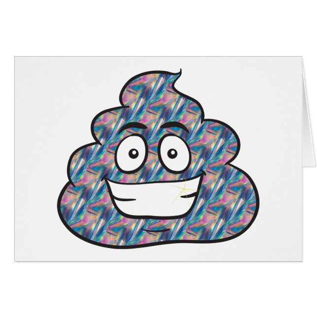 hologram poop emoji (Front Horizontal)
