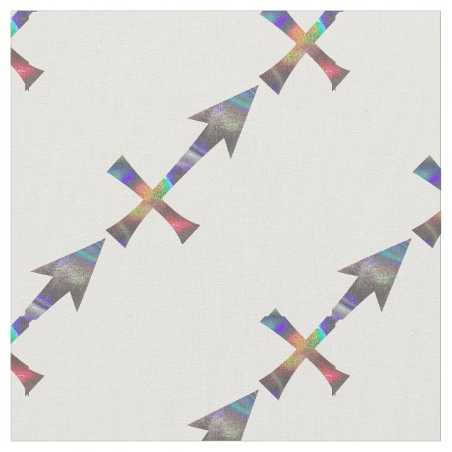 hologram Sagittarius fabric (Close Up)