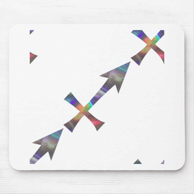 hologram Sagittarius Mouse Pad (Front)