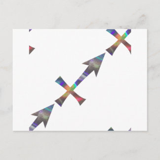 hologram Sagittarius Postcard
