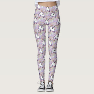hologram unicorn emoji leggings