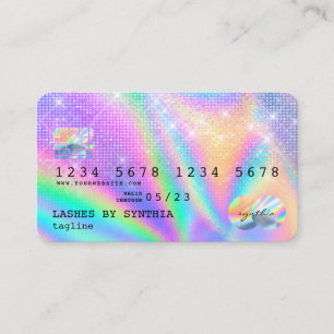 Holograph  Modern Credit Card Style