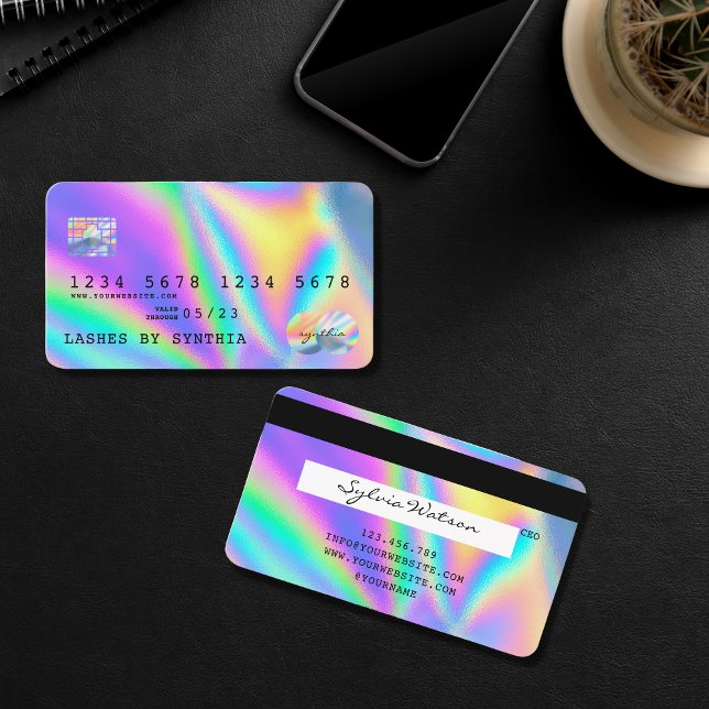 Holograph  Modern Credit Card Style (Creator Uploaded)