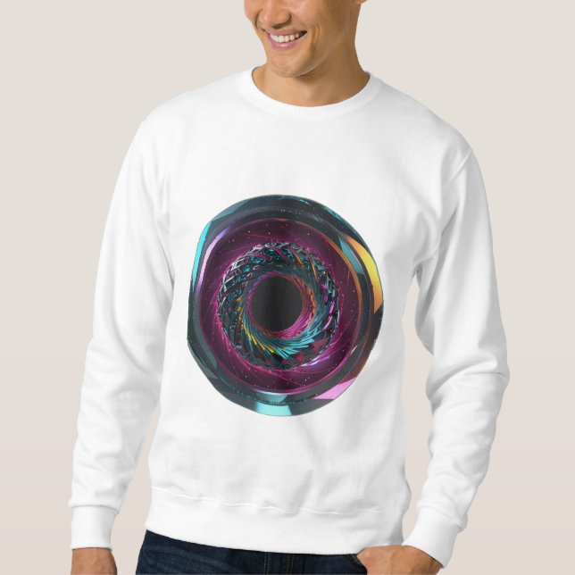 holographic 3D Sweatshirt (Front)