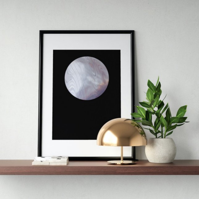 Holographic 80s Modern Futuristic Art Poster (Creator Uploaded)