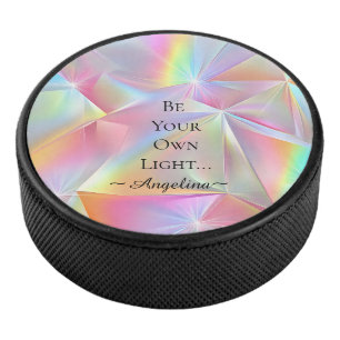 Holographic Aesthetic Hockey Puck