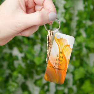 Holographic Aesthetic Key Ring