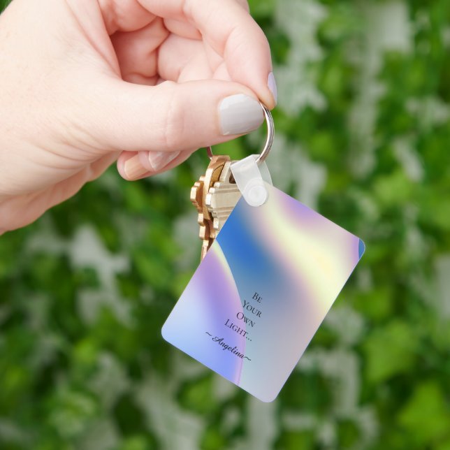 Holographic Aesthetic Key Ring (Hand)