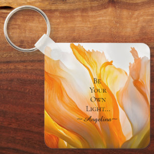 Holographic Aesthetic Key Ring
