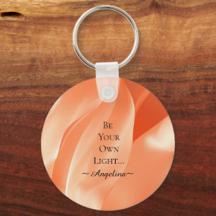 Holographic Aesthetic Key Ring
