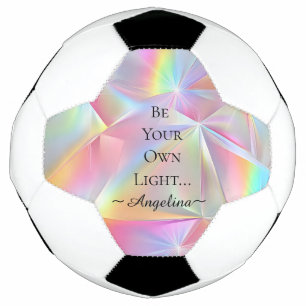 Holographic Aesthetic Soccer Ball