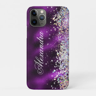 Holographic Bling Luxury Sparkle Glitter Custom Case-Mate iPhone Case