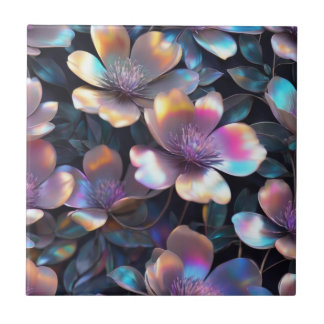 Holographic Blossom Tile
