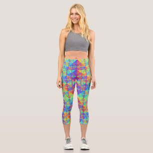 Holographic Capri Leggings