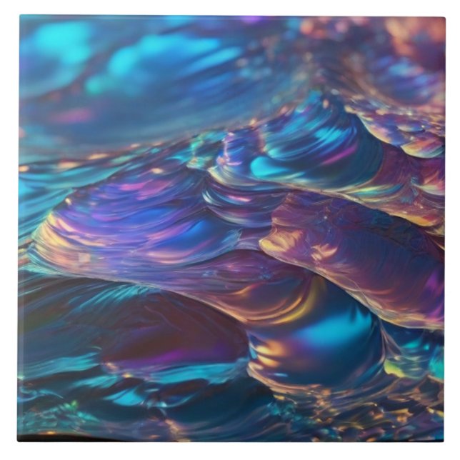 Holographic Ceramic Tile (Front)