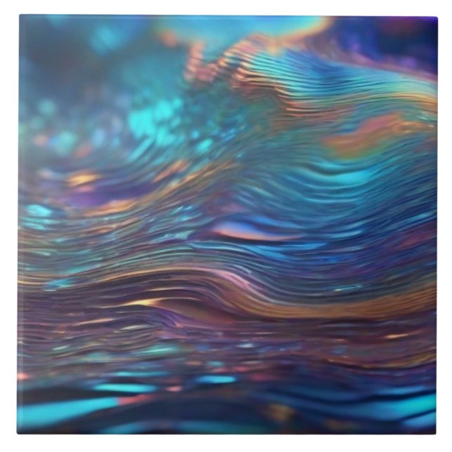 Holographic Ceramic Tile (Front)