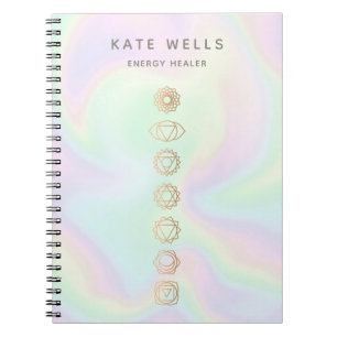 Holographic Chakras Spiritual Energy Worker Notebook