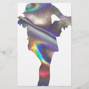 holographic flapper stationery