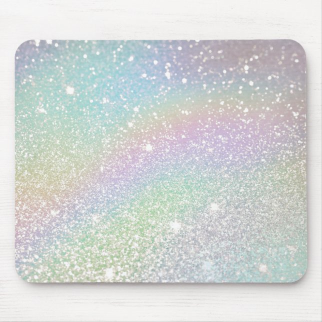 Holographic Glitter Mouse Pad (Front)