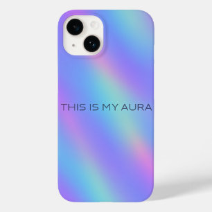Holographic Gradient Aesthetic iPhone Case