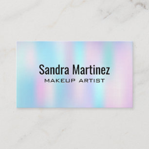 Holographic Gradient Business Card