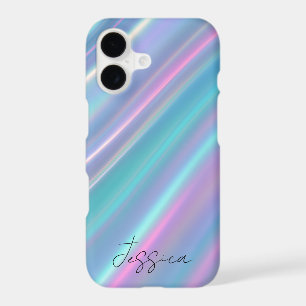 Holographic Iridescent Waves