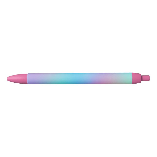 Holographic Pastel Dream Blue Ink Pen (Front)