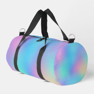 Holographic Pastel Dream Duffle Bag