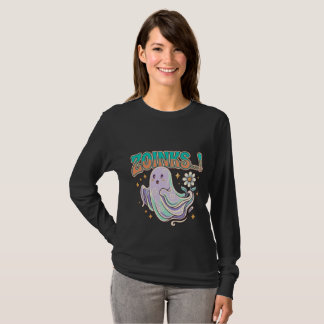 Holographic Pastel Ghost ZOINKS Halloween T-Shirt