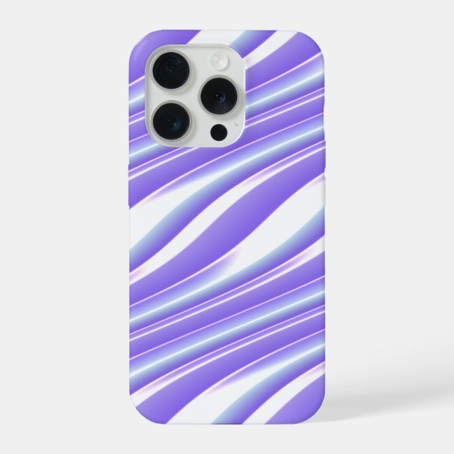 Holographic Pattern, Abstract iPhone Case (Back)