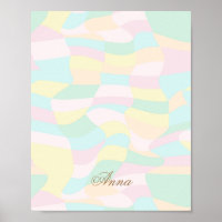 Holographic Pattern Custom Name 