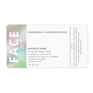 Holographic professional hair & skincare product