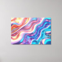 Holographic Pulse – 36"x24" Liquid Light