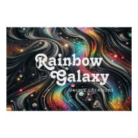 Holographic Rainbow Glitter 70s Galactic Creative